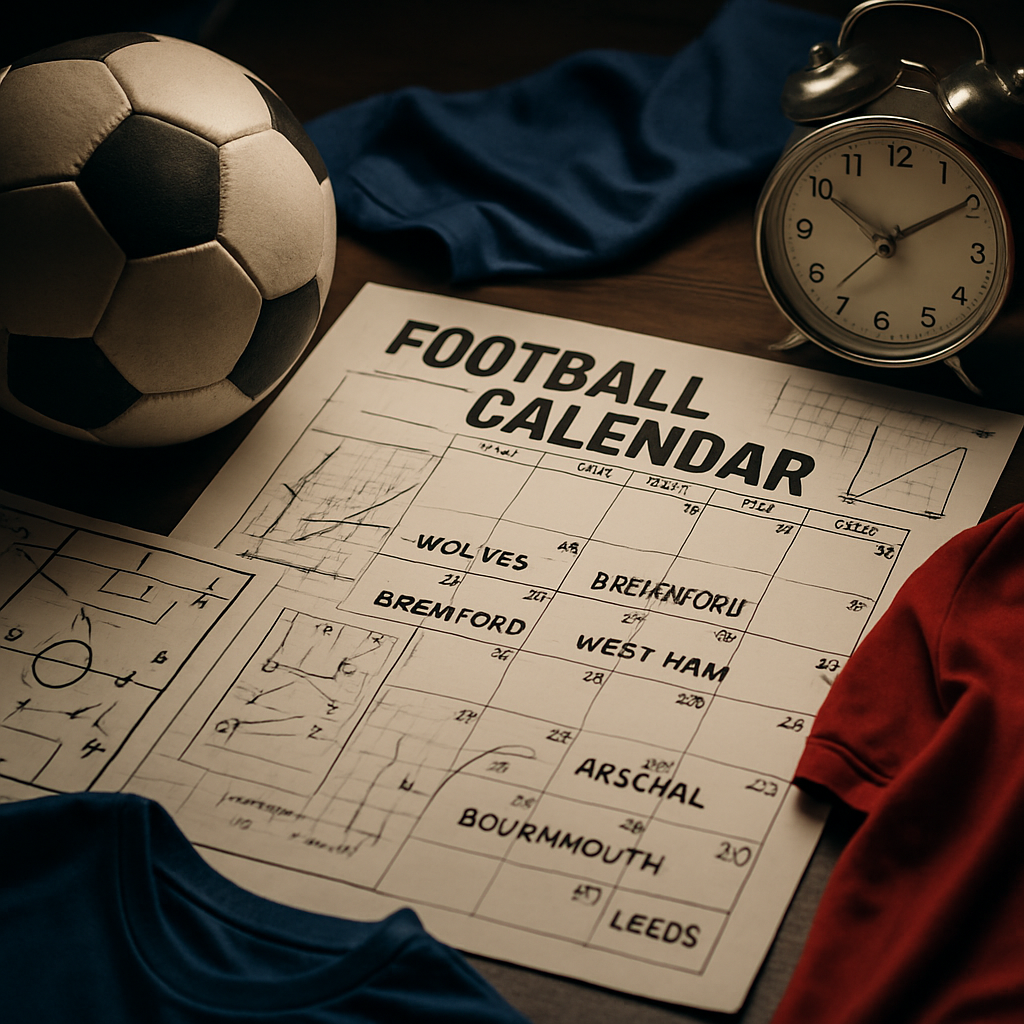 Calendário das principais competições de futebol